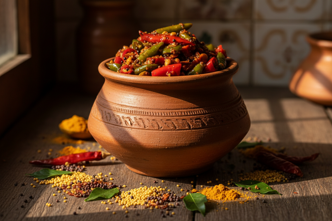 "The Magic of Sun-Dried Pickles in Ceramic Jars: Why Hand-Made Beats Factory-Made"