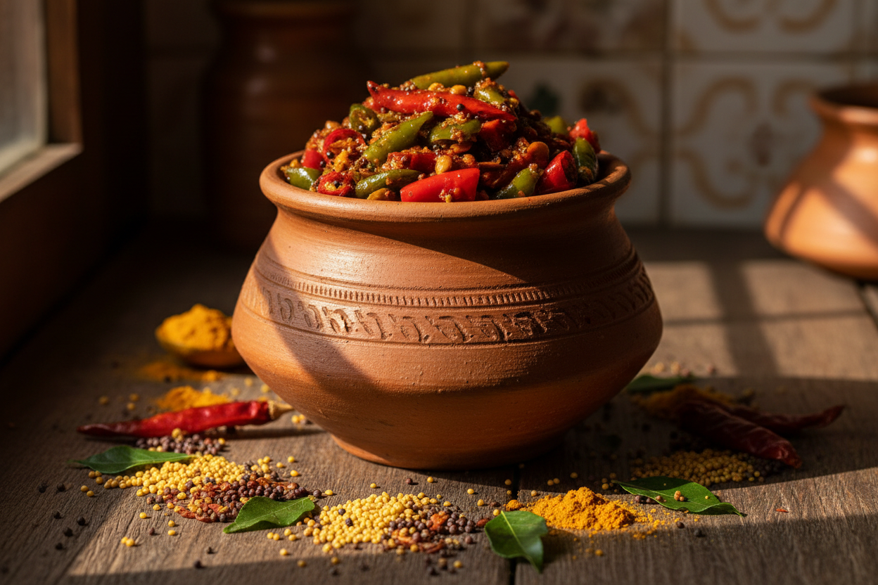 "The Magic of Sun-Dried Pickles in Ceramic Jars: Why Hand-Made Beats Factory-Made"