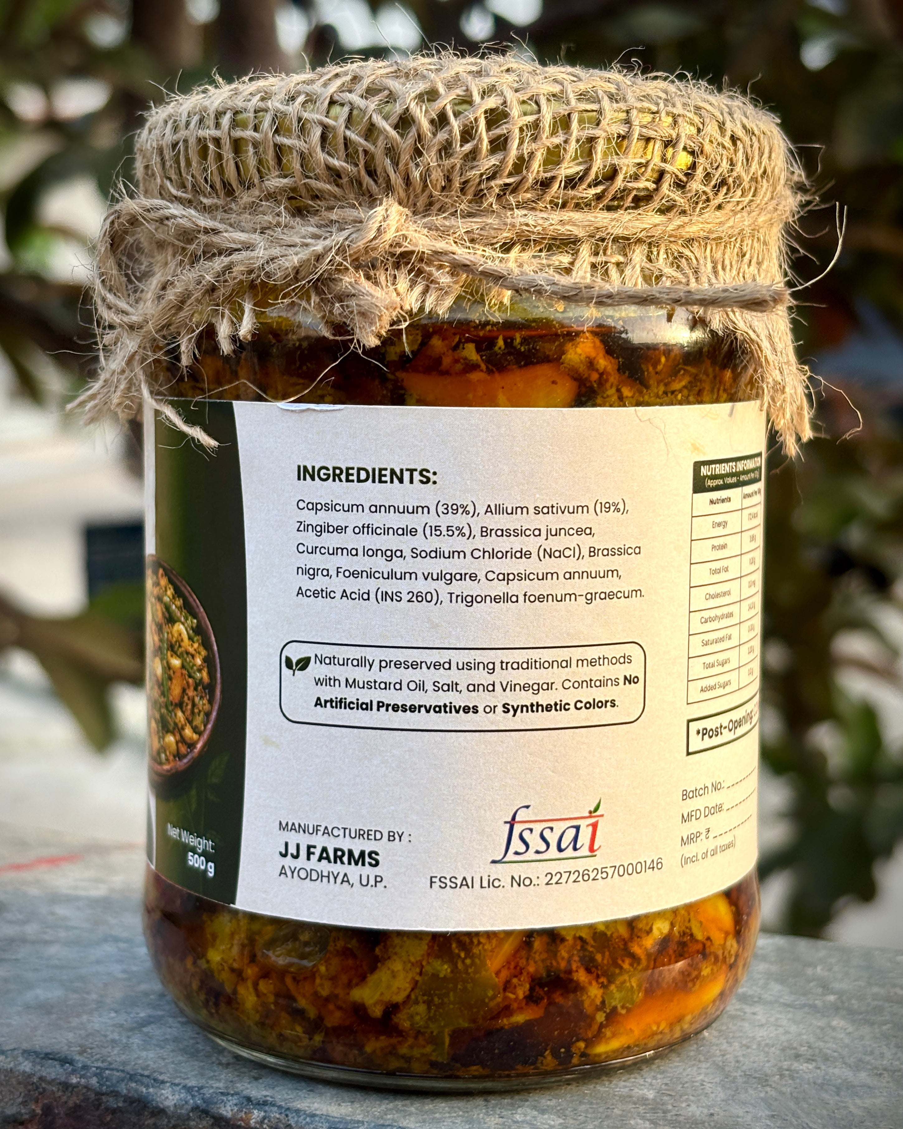 Ginger Garlic Chilly (Kuchchu)